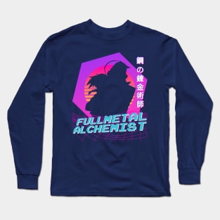 Fullmetal Alchemist - Vaporwave Long Sleeve T-Shirt